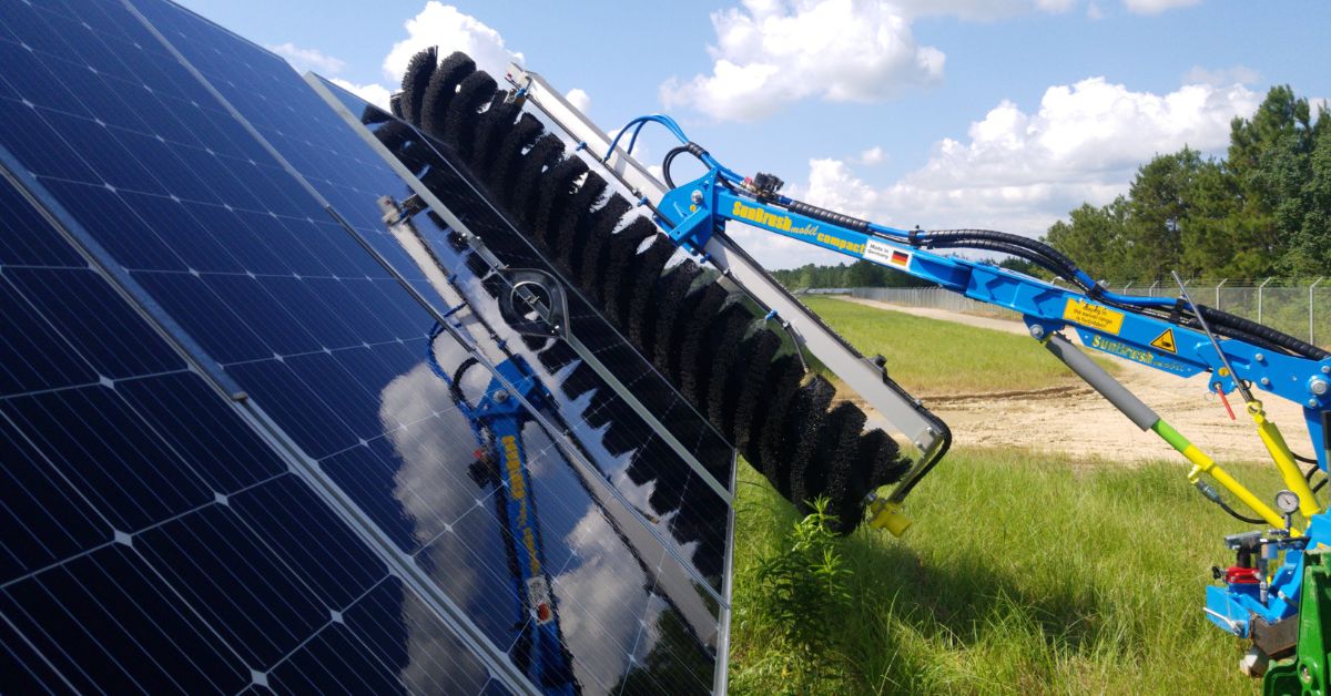 Sunbrush Solar Cleaning System